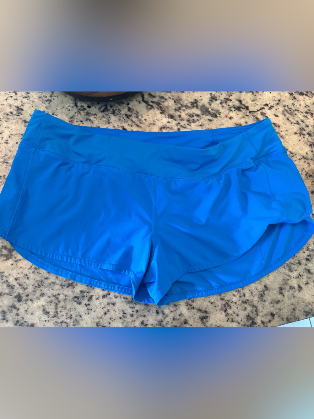 lululemon athletica Blue Running Shorts
